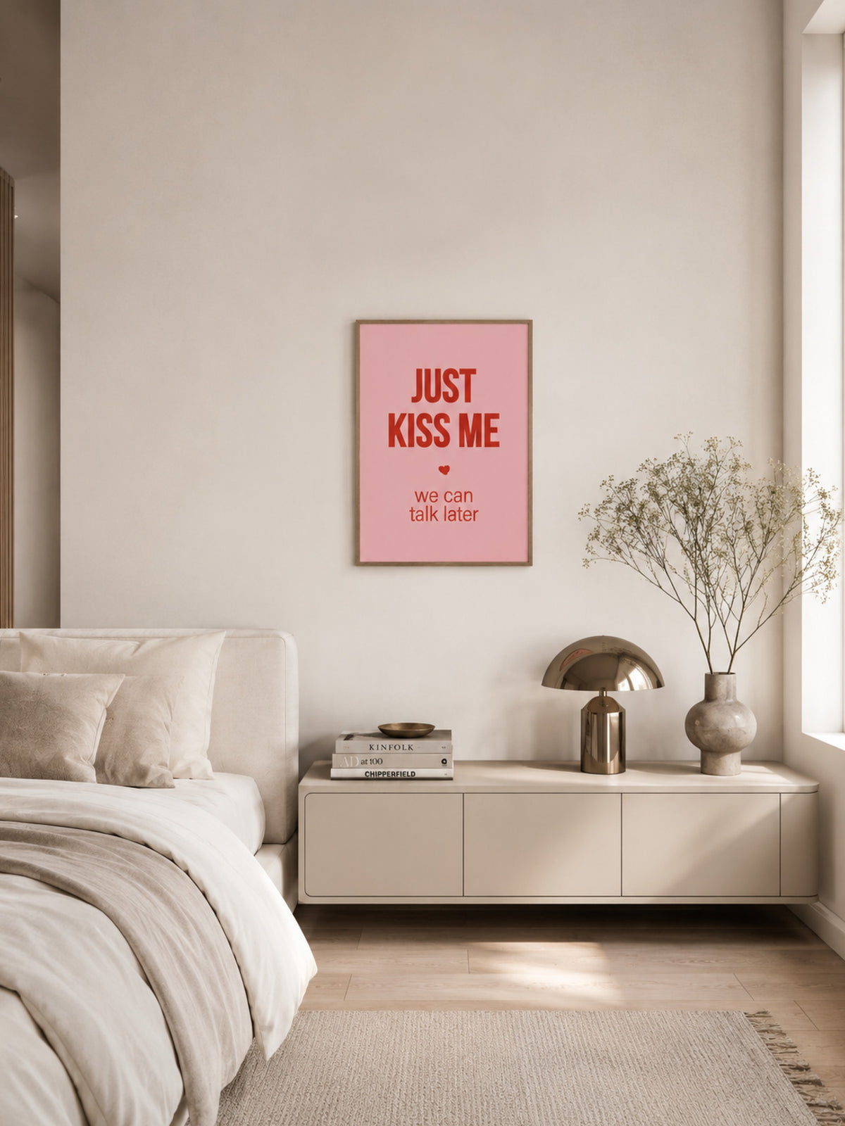 IMPRFCT — Happiness 1 als Poster im Wohnraum