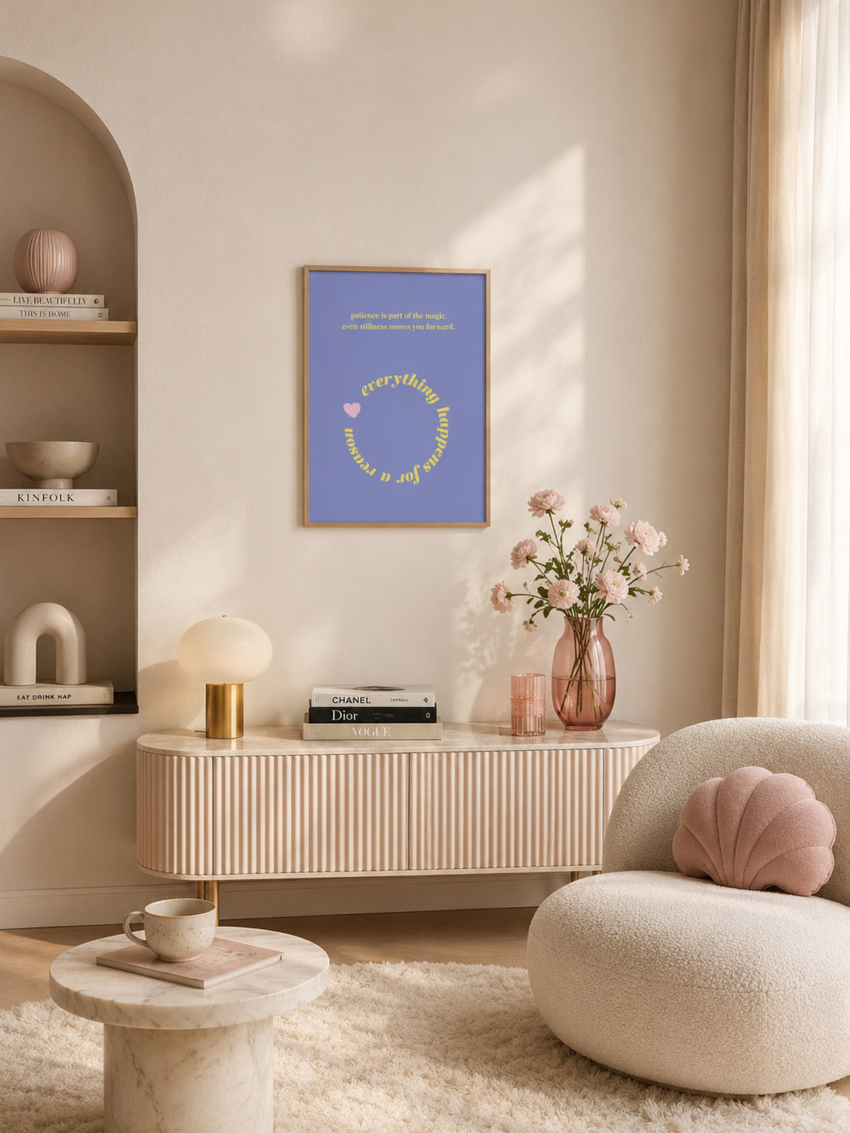IMPRFCT — Hope 2 als Poster im Wohnraum