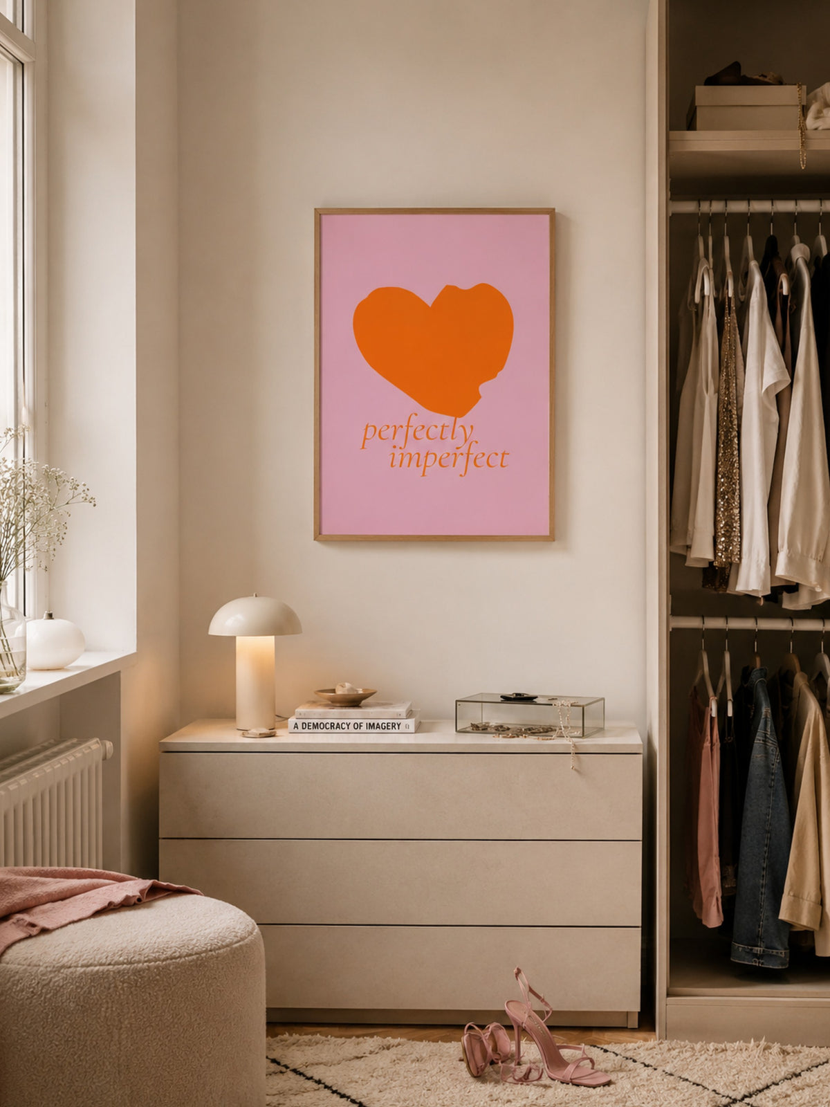 IMPRFCT — Peace 2 als Poster im Wohnraum