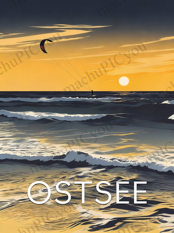 Ostsee — Tanz der Abendwellen