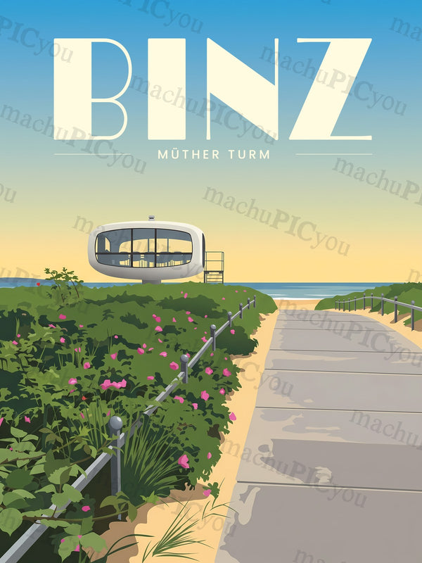 Hochzeit im Müther Turm machuPICyou Poster