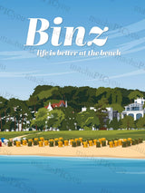 Sommer in Binz machuPICyou Poster