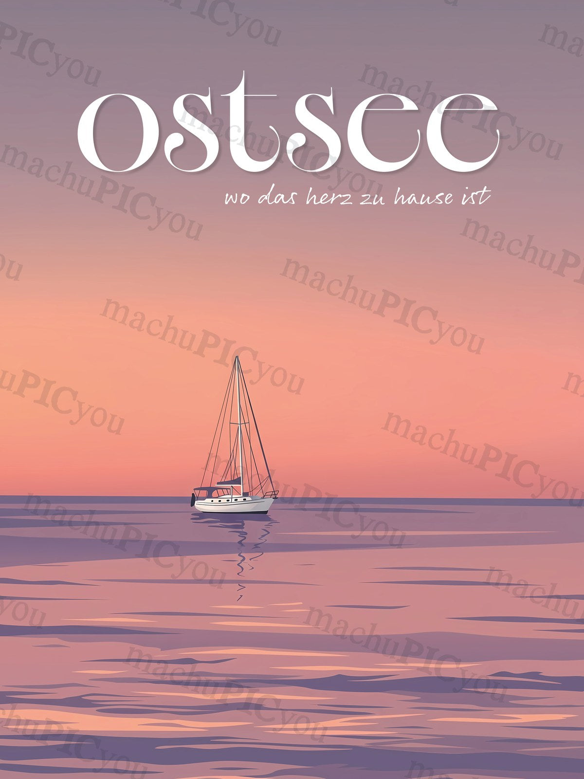 sanfte Ostsee machuPICyou Poster