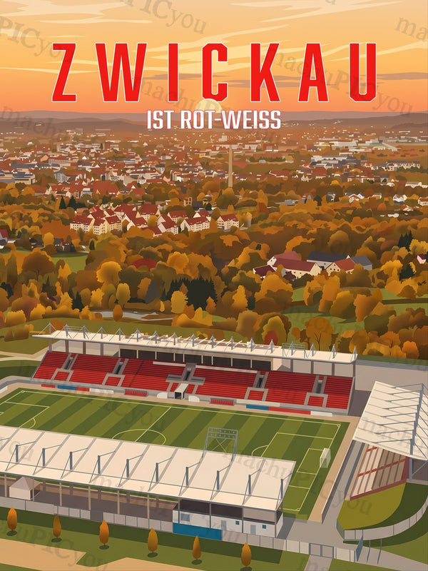 Rot-Weisse Leidenschaft machuPICyou Poster