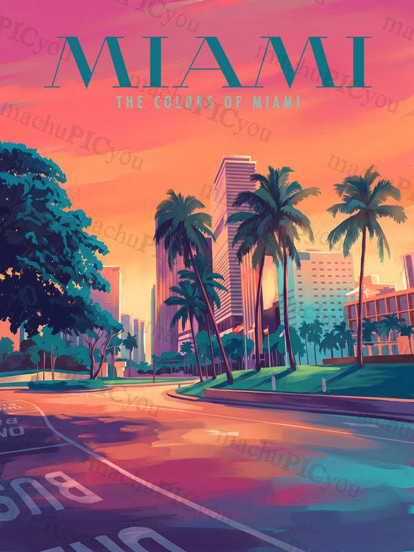 Miami – Poster Motiv