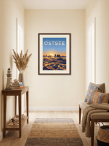 Ostsee — Sonnenuntergang am Strand - im Wohnraum