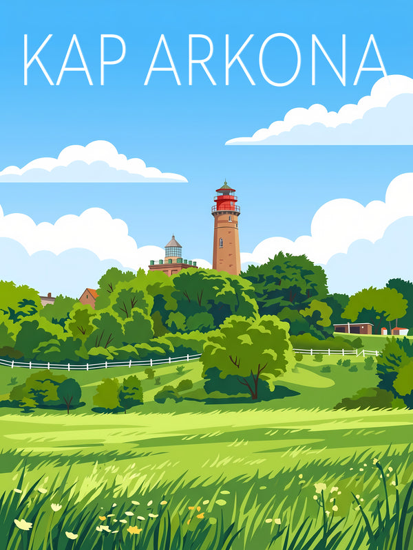 Ostsee — Sommer über Kap Arkona - im Wohnraum