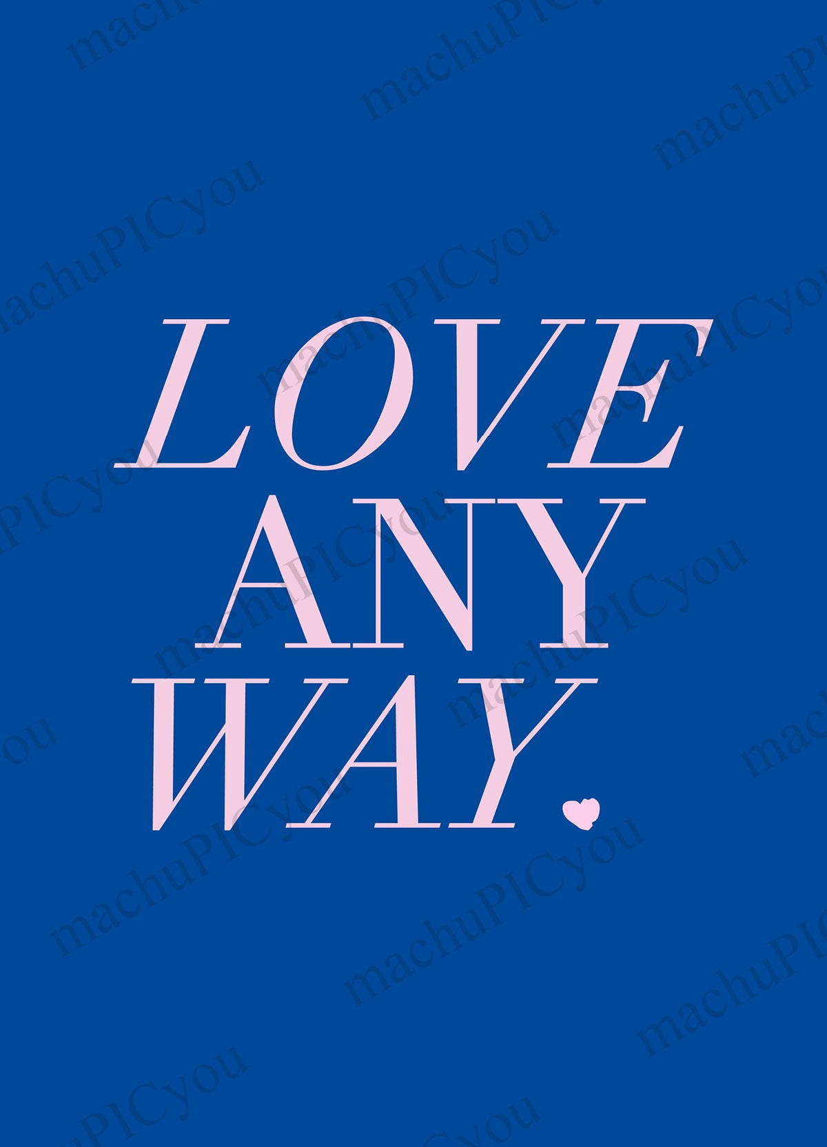 Karte Love Any Way DYAM