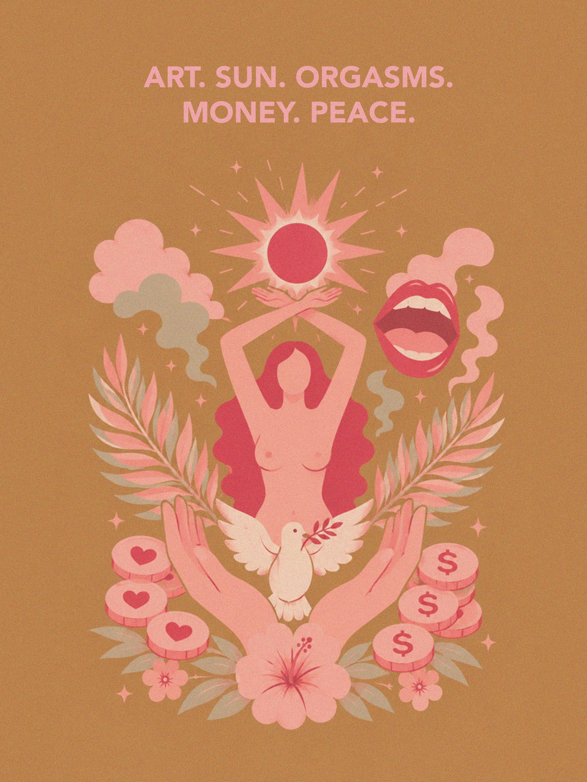 Poster Art Sun Orgasms DYAM