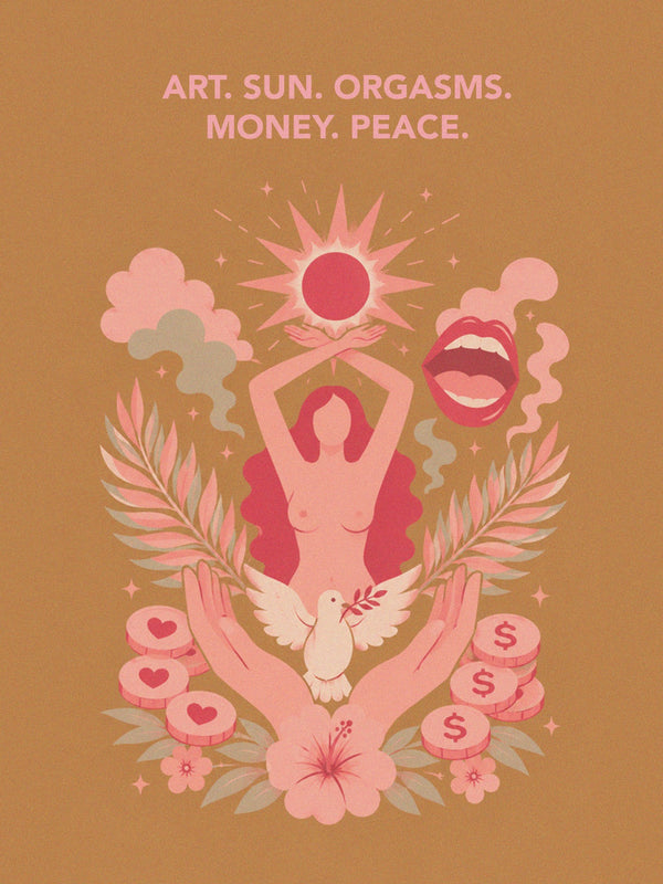 Poster Art Sun Orgasms DYAM