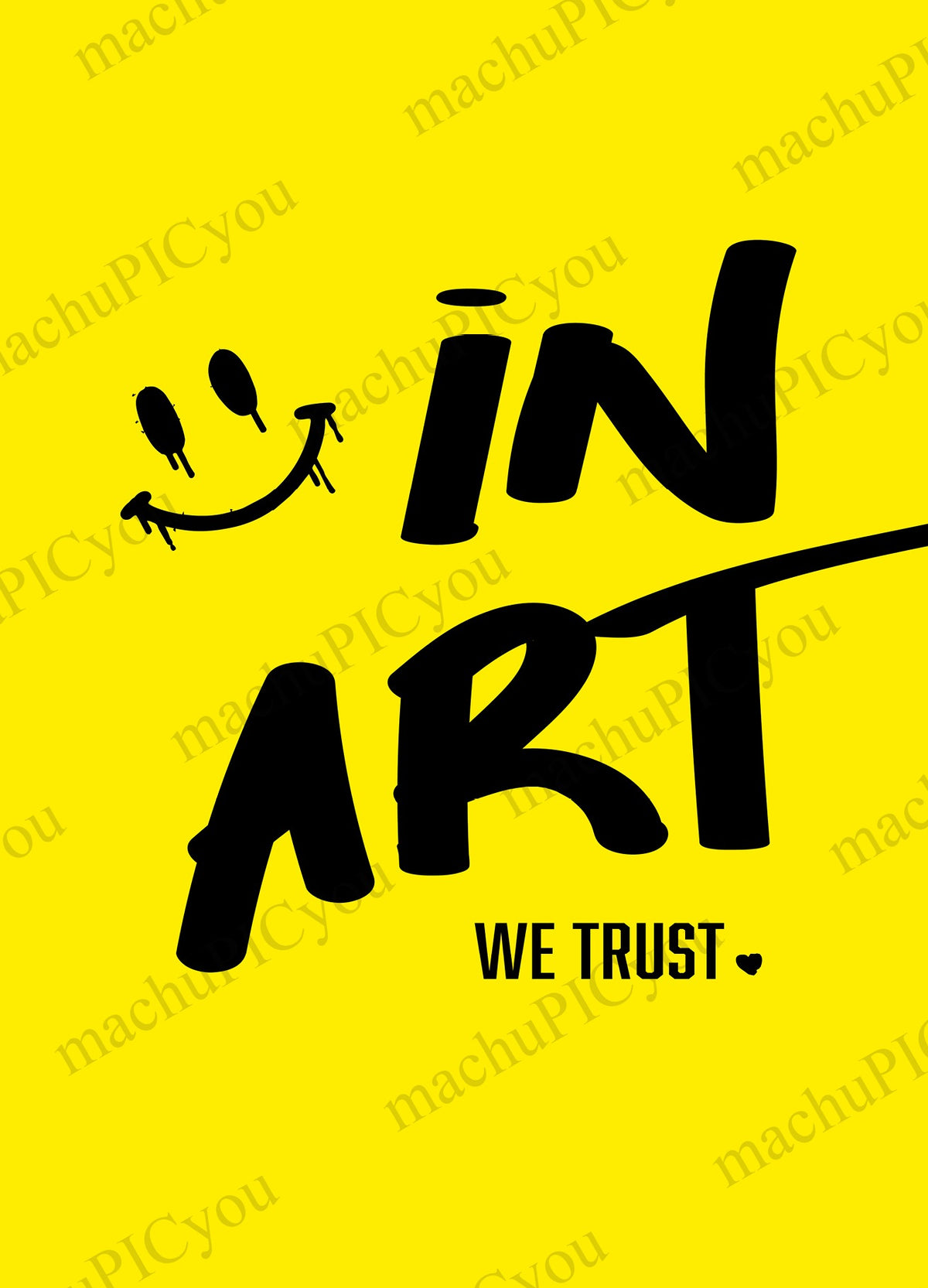 Karte In Art We Trust DYAM