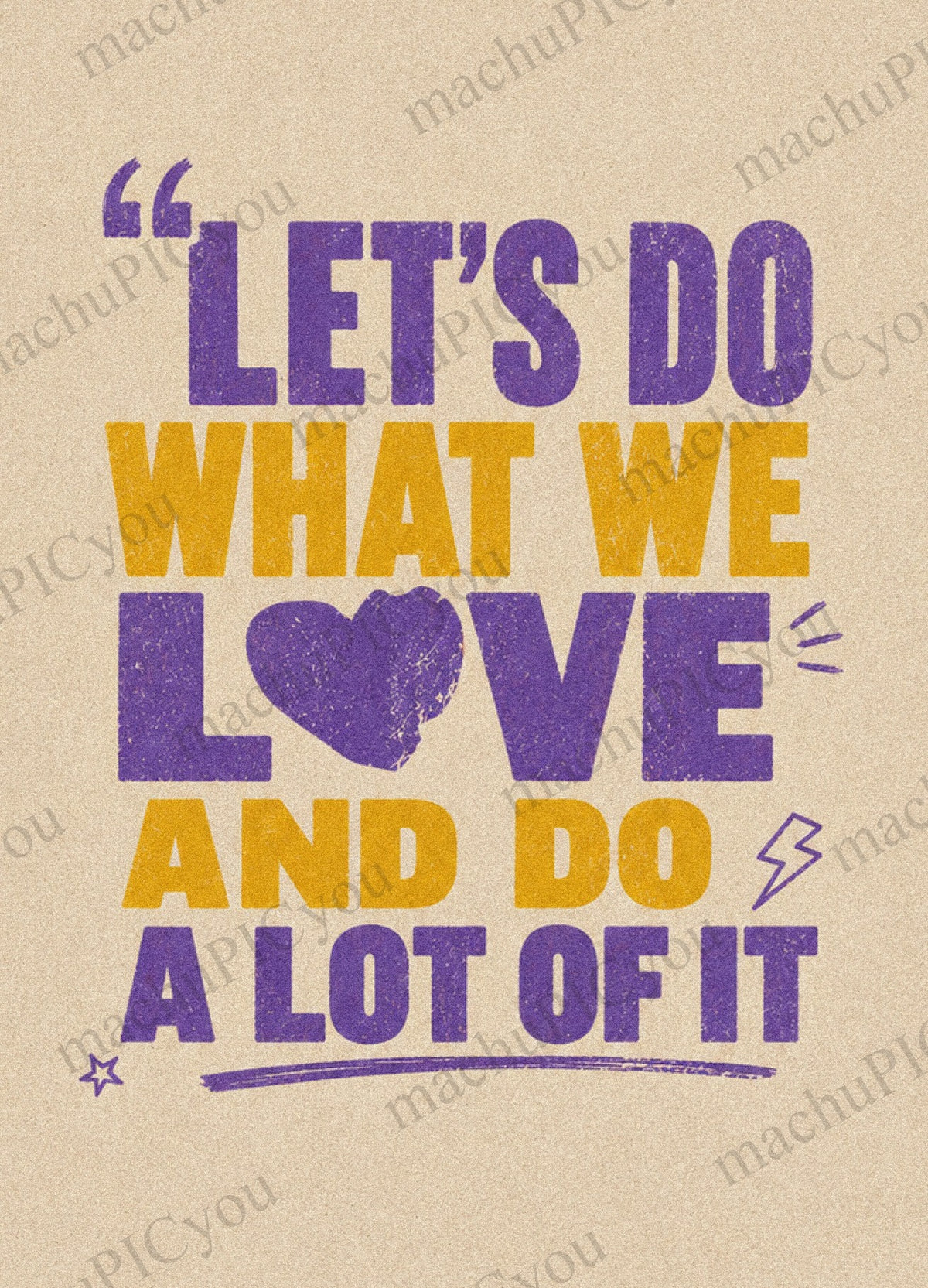 Karte Do What We Love DYAM