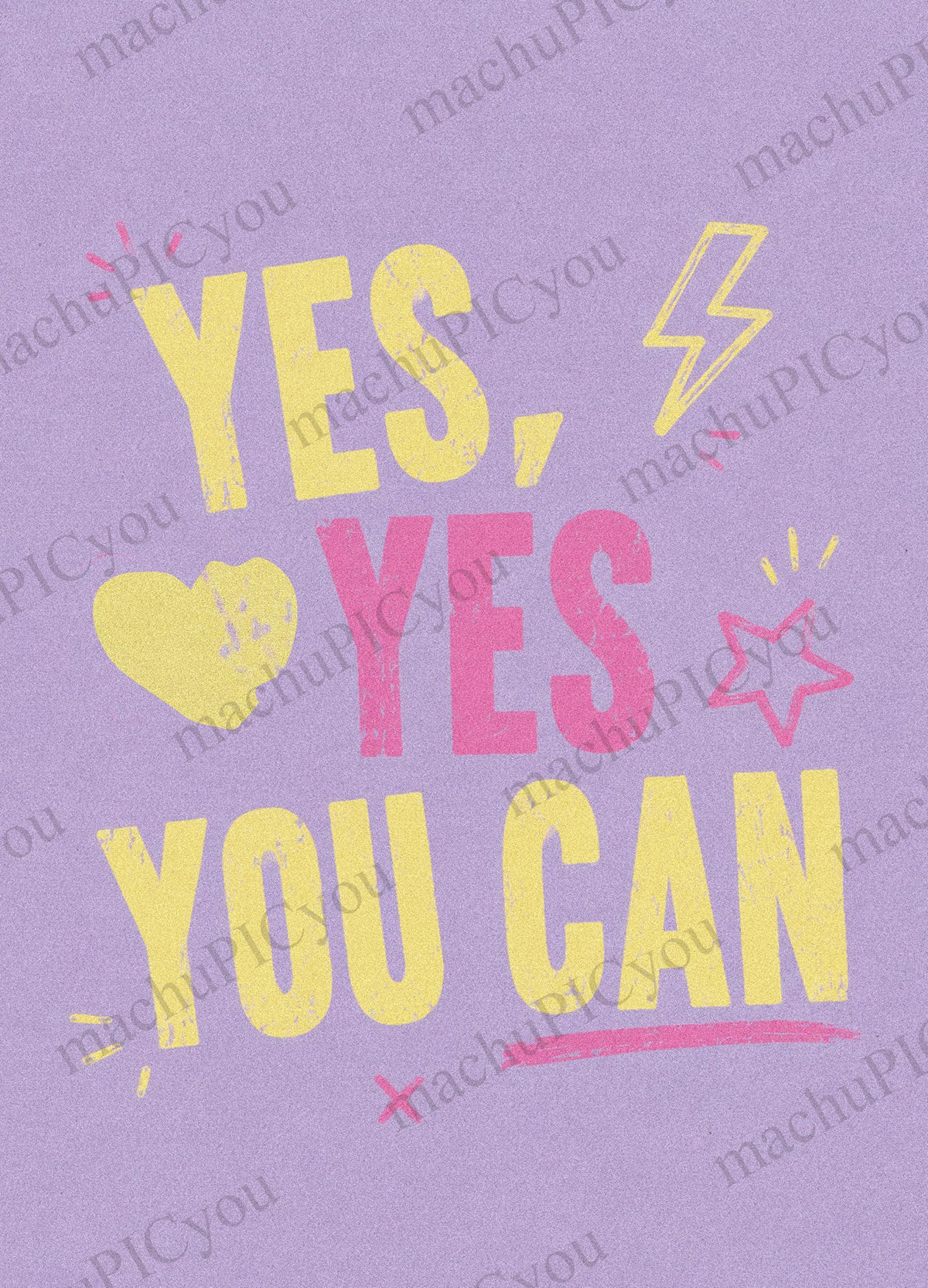 Karte Yes You Can DYAM