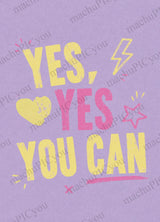 Karte Yes You Can DYAM