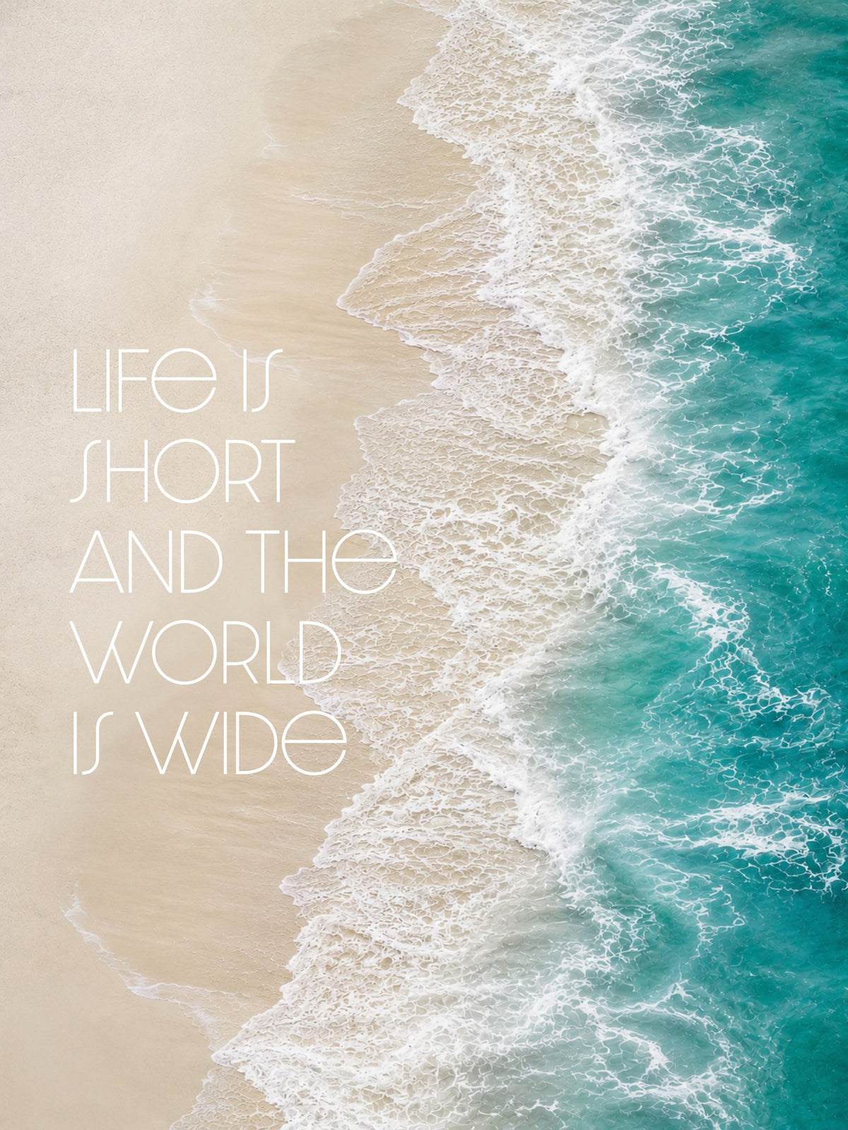 Poster Life Is Short World Is Wide DYAM