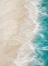 Karte Life Is Short World Is Wide DYAM
