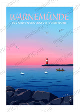 Karte Der schönste Norden Warnemünde