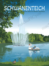 Sommer am Schwanenteich