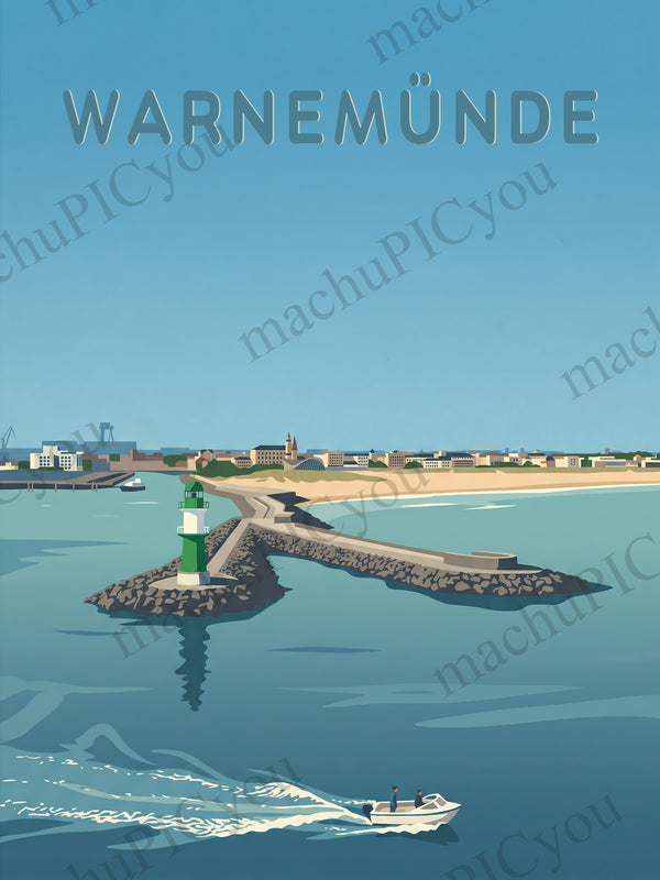 Warnemünde — Raus ins Blau