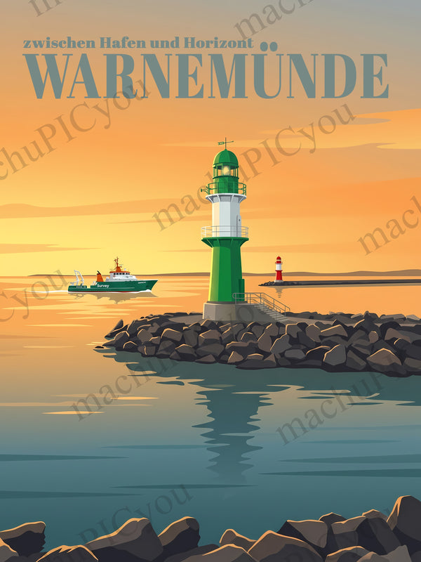 Warnemünde — Zwischen Hafen und Horizont