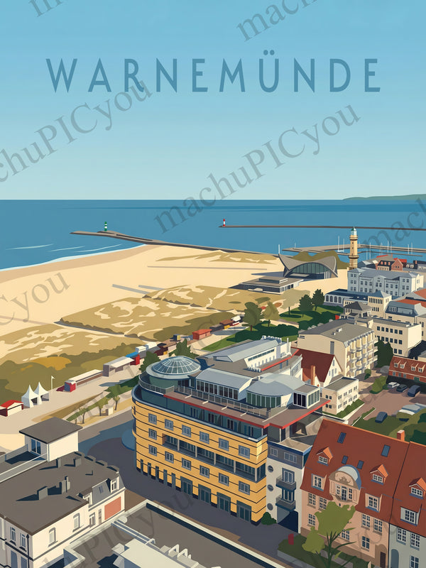 Warnemünde — Stadt am Strand