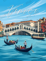 Venedig Rialtobrücke