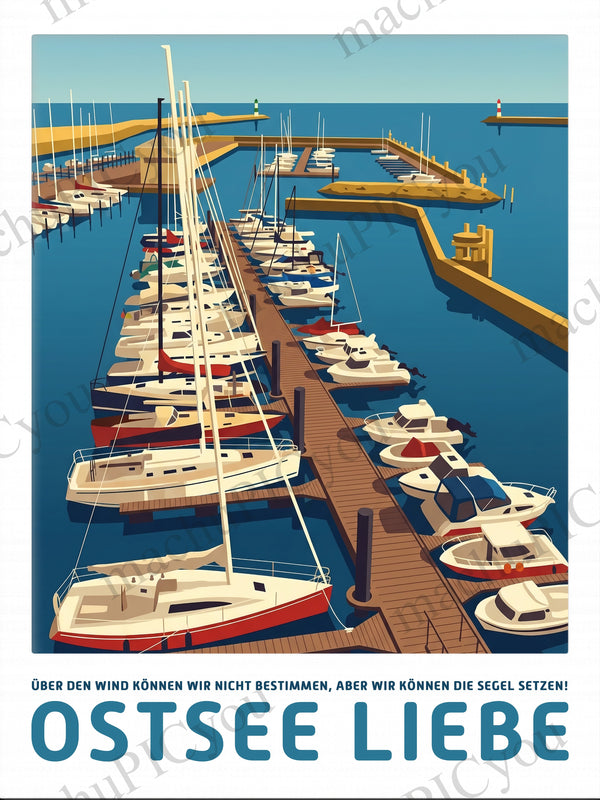 Warnemünde — Hafenkomposition