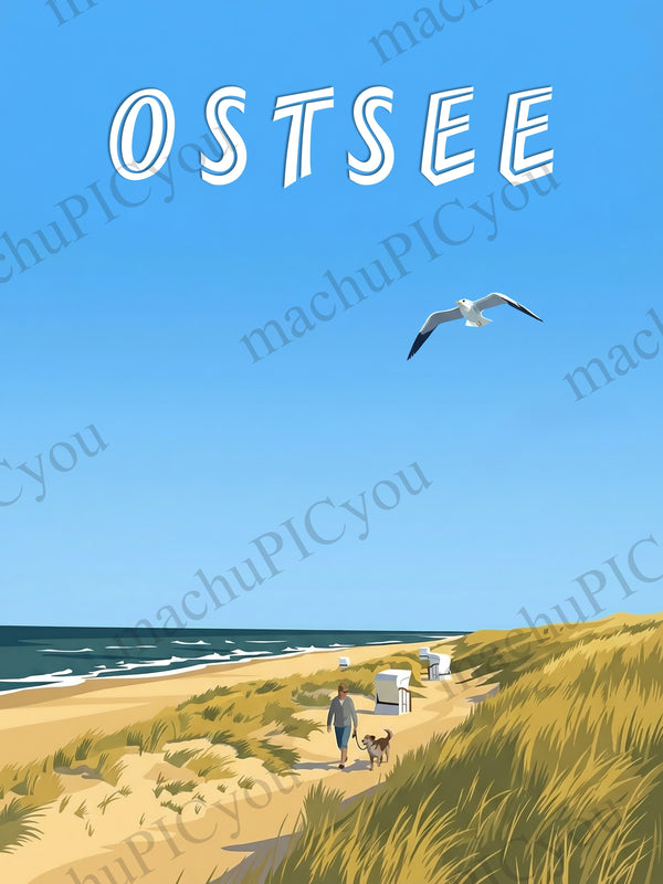 Ostsee — Dünenweg der Stille