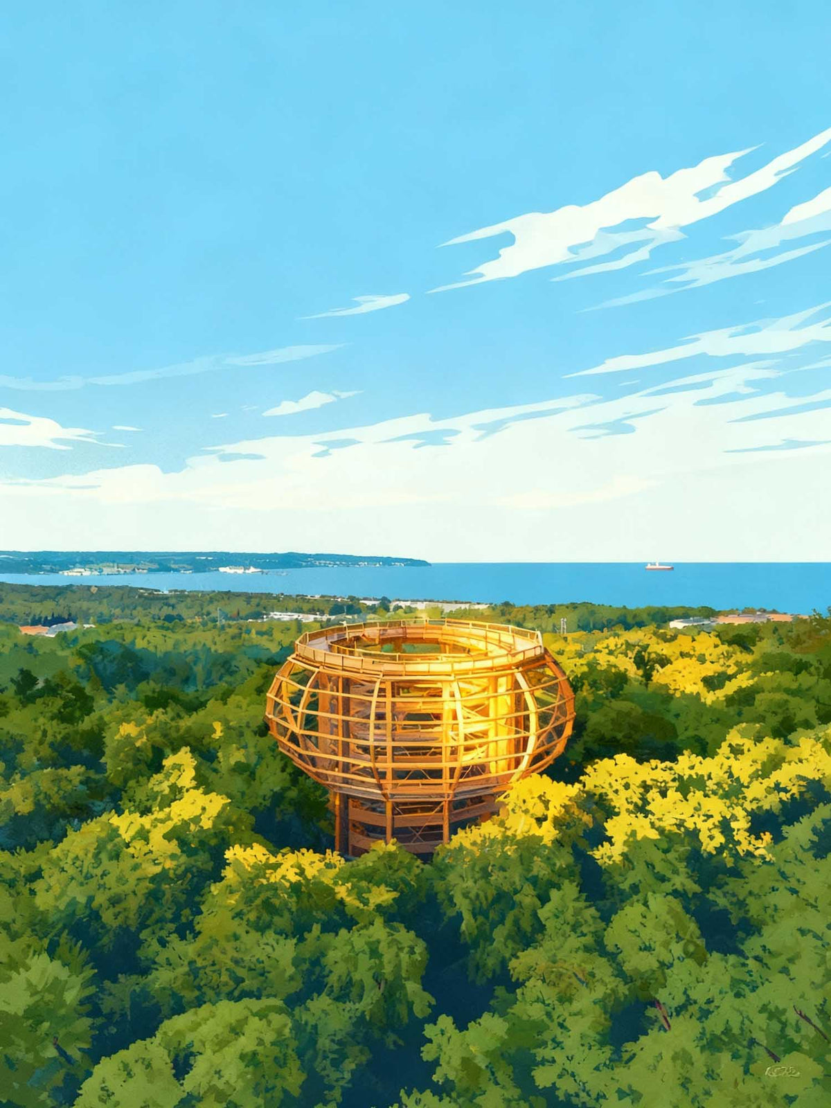 Baumwipfelpfad Prora auf Rügen