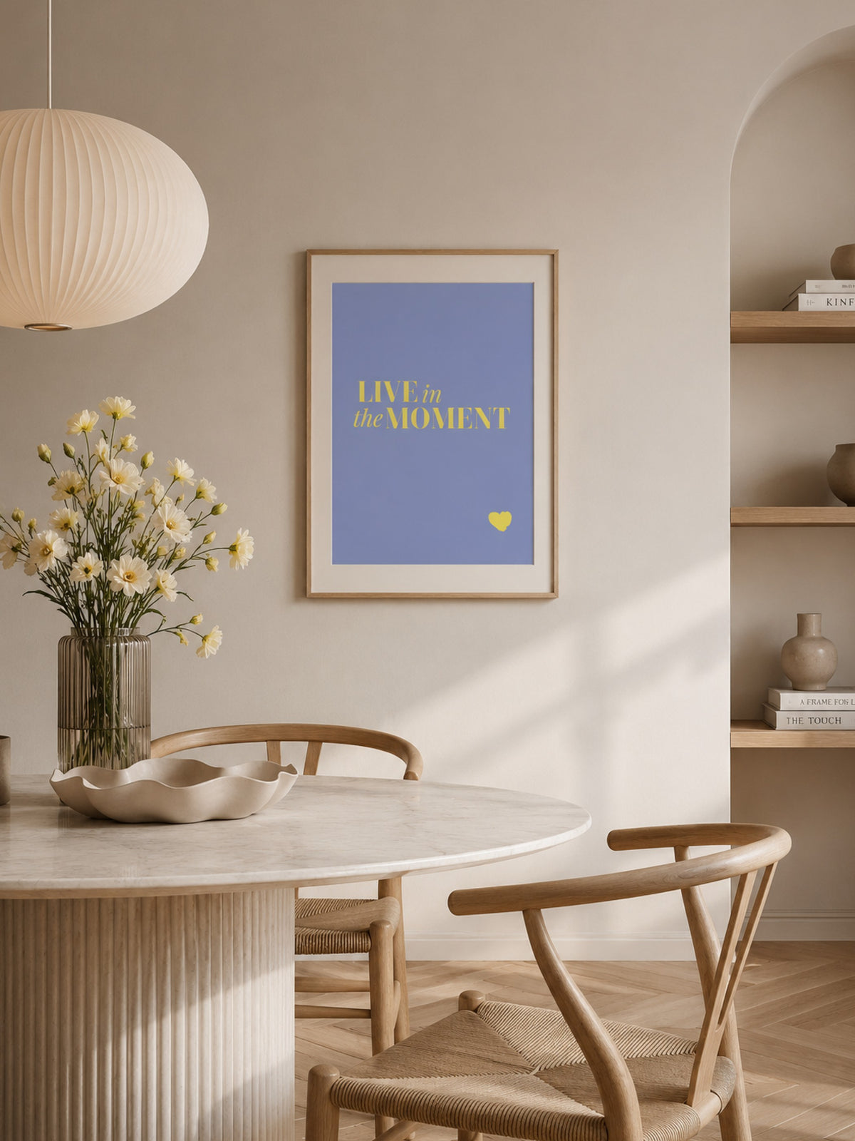 IMPRFCT — Hope 3 als Poster im Wohnraum