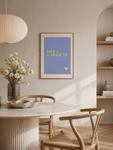 IMPRFCT — Hope 3 als Poster im Wohnraum