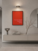 Love 1 als Poster im Wohnraum