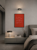 Love 2 als Poster im Wohnraum