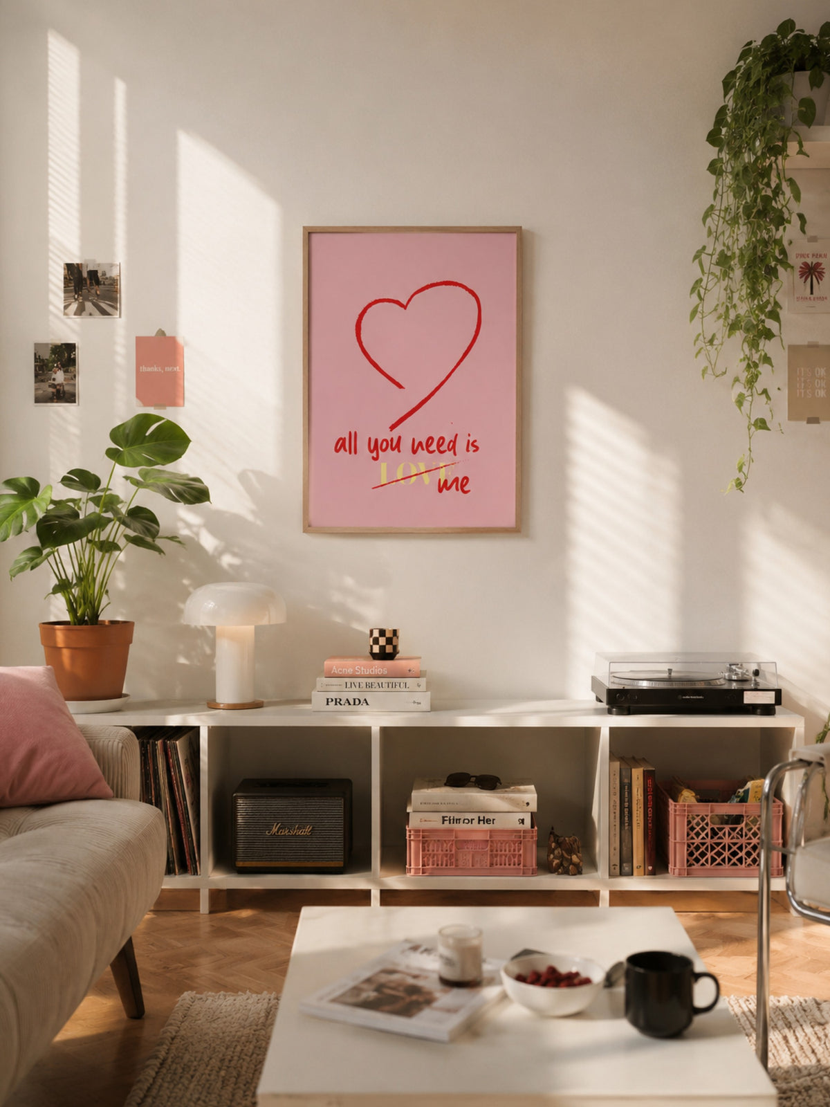 IMPRFCT — Magic 1 als Poster im Wohnraum