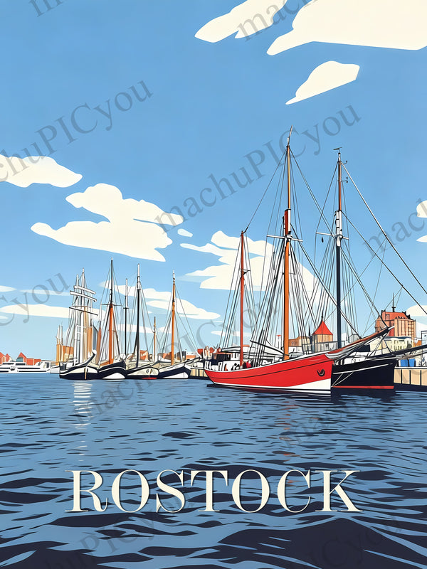 Rostock — Hafen der Segel