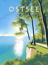 Ostsee — Maler am Meerblick