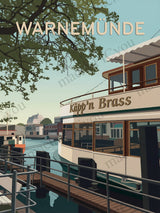 Warnemünde — Ankommen am Kai