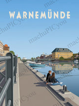 Warnemünde — Hafenruhe zu zweit