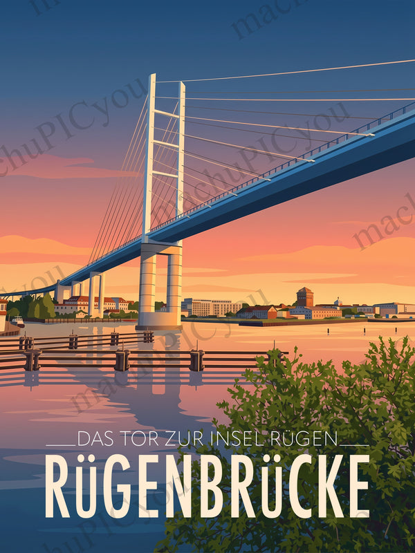Rügen — Rügenbrücke Stralsund