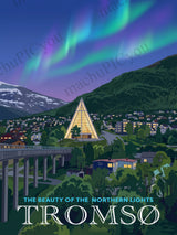 Nordlichter über Tromsø