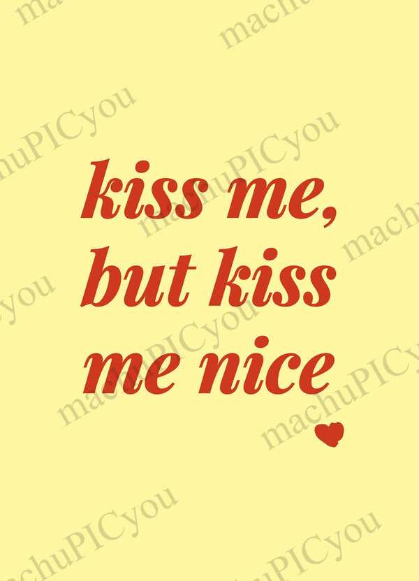 IMPRFCT — Kiss Me Nice