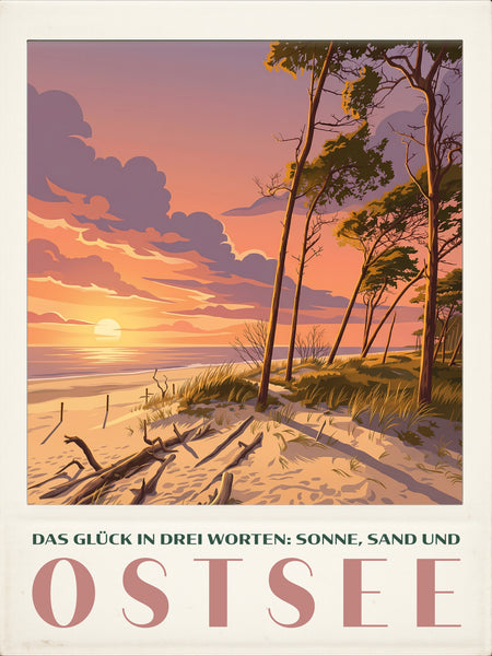 Ostsee — Küstenstille im Licht