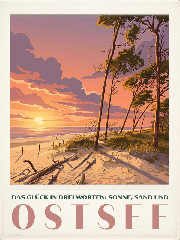 Ostsee — Küstenstille im Licht