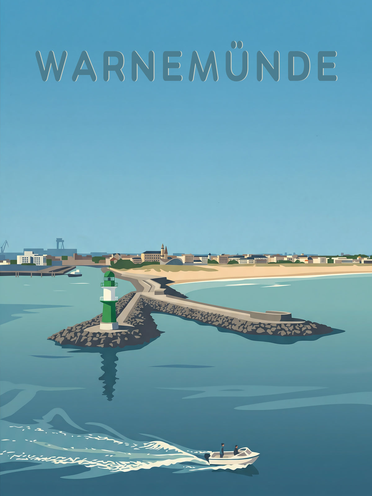 Warnemünde — Raus ins Blau