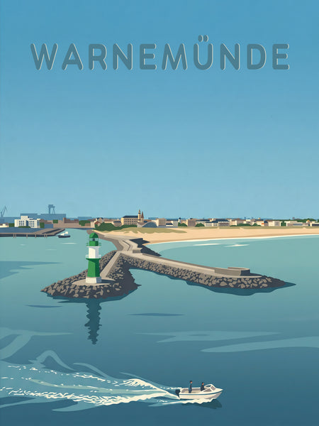 Warnemünde — Raus ins Blau
