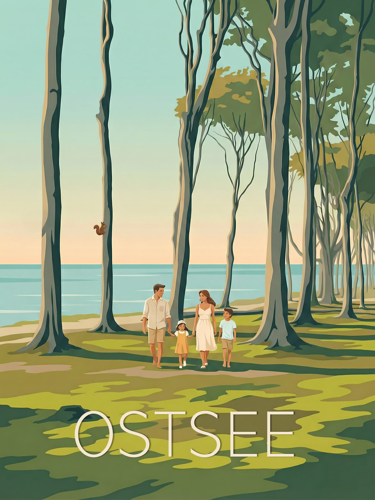 Ostsee — Zwischen Wald und Wellen
