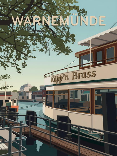 Warnemünde — Ankommen am Kai