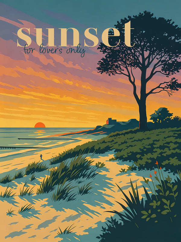 Ostsee — sunset for lovers