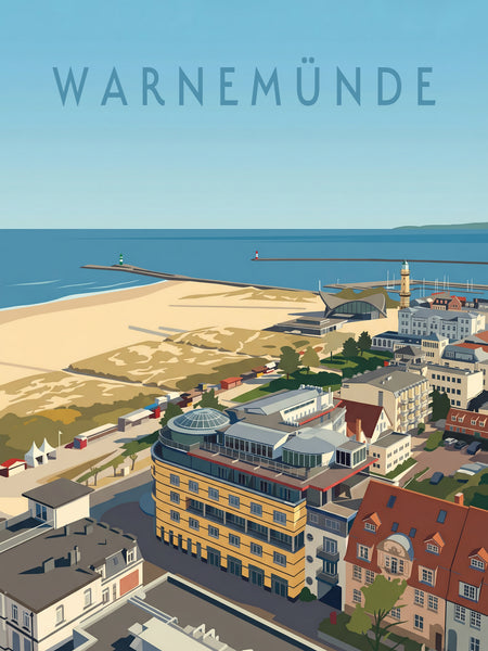 Warnemünde — Stadt am Strand