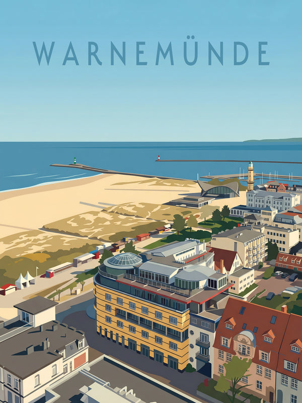 Warnemünde — Stadt am Strand